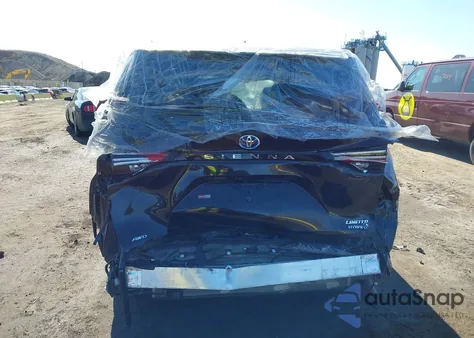 2024 Toyota Sienna Limited из США, поврежденный, VIN 5TDZSKFC8RS145490